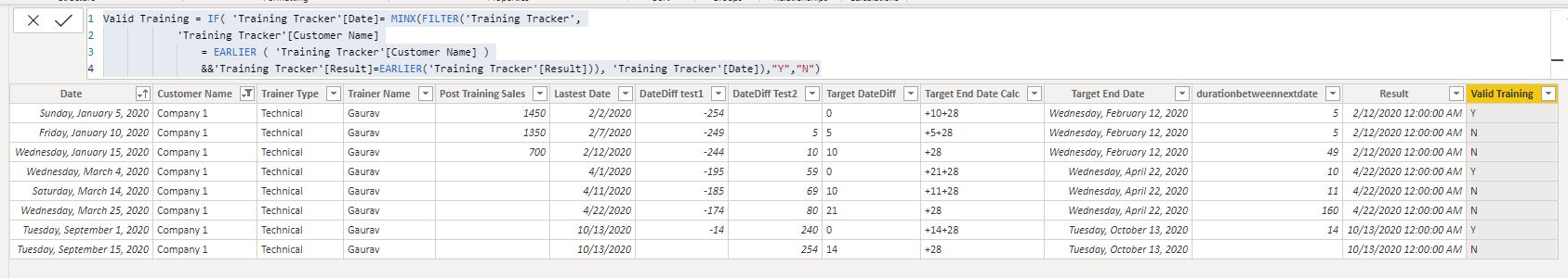 Solved: Calculated Column for Latest Training Date - 2 - Microsoft ...