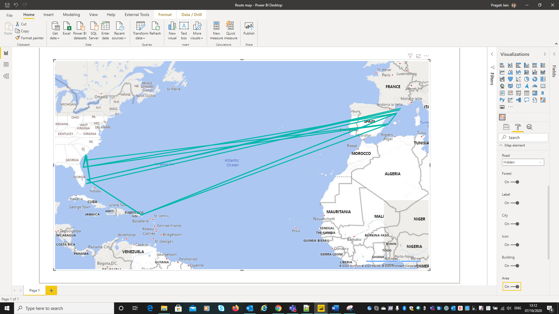 Solved: Map is not display proper - Microsoft Fabric Community