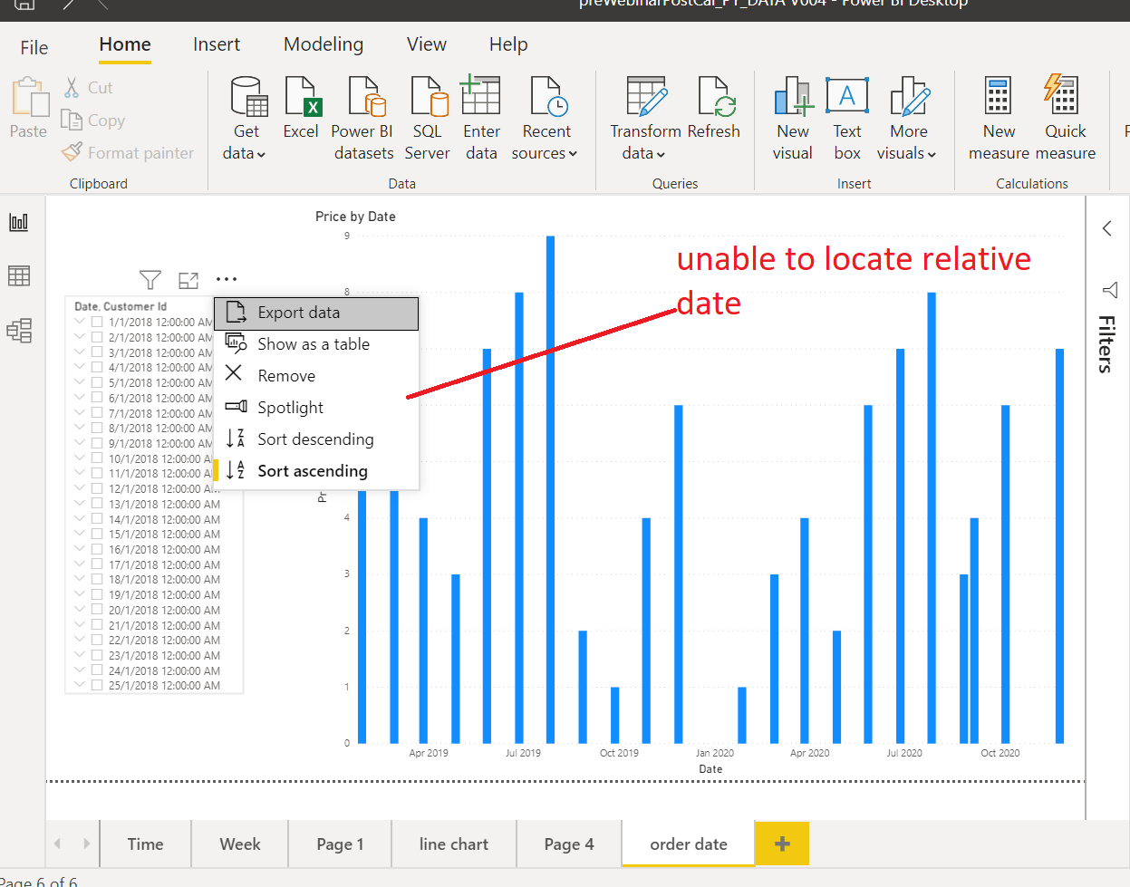 How to set relative date ? - Microsoft Fabric Community