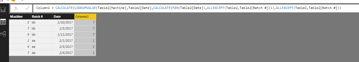 Solved: Return earliest result on a batch - Microsoft Fabric Community