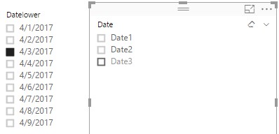 Dynamic Date slicer - Microsoft Fabric Community