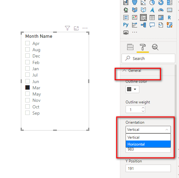 Solved: How to make slicer from one column to two column ? - Microsoft ...