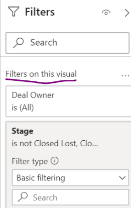Solved: Stage Filter not appear at ipad ? - Microsoft Fabric Community