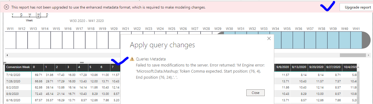 Facing Error after updating latest version - Microsoft Fabric Community