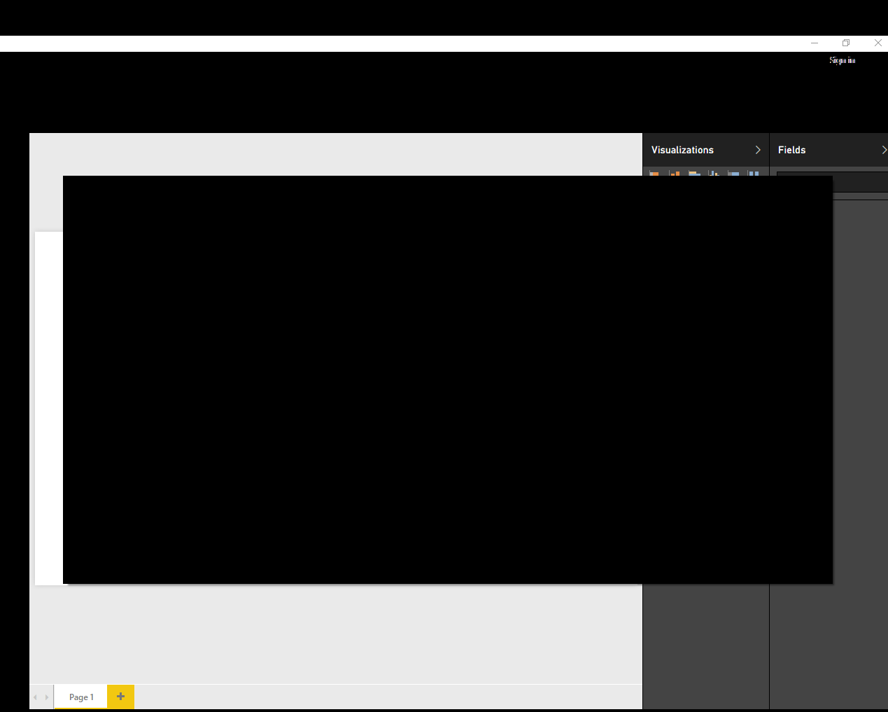 Power BI desktop is not displaying - Microsoft Fabric Community