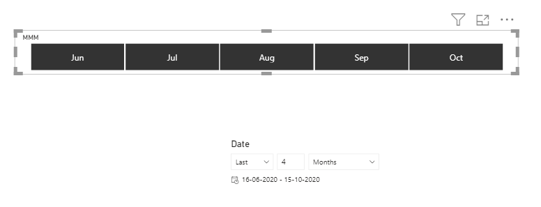 Dynamic Month Slicer - Microsoft Fabric Community