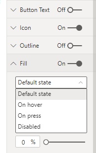 Bold text in selected button - Microsoft Fabric Community