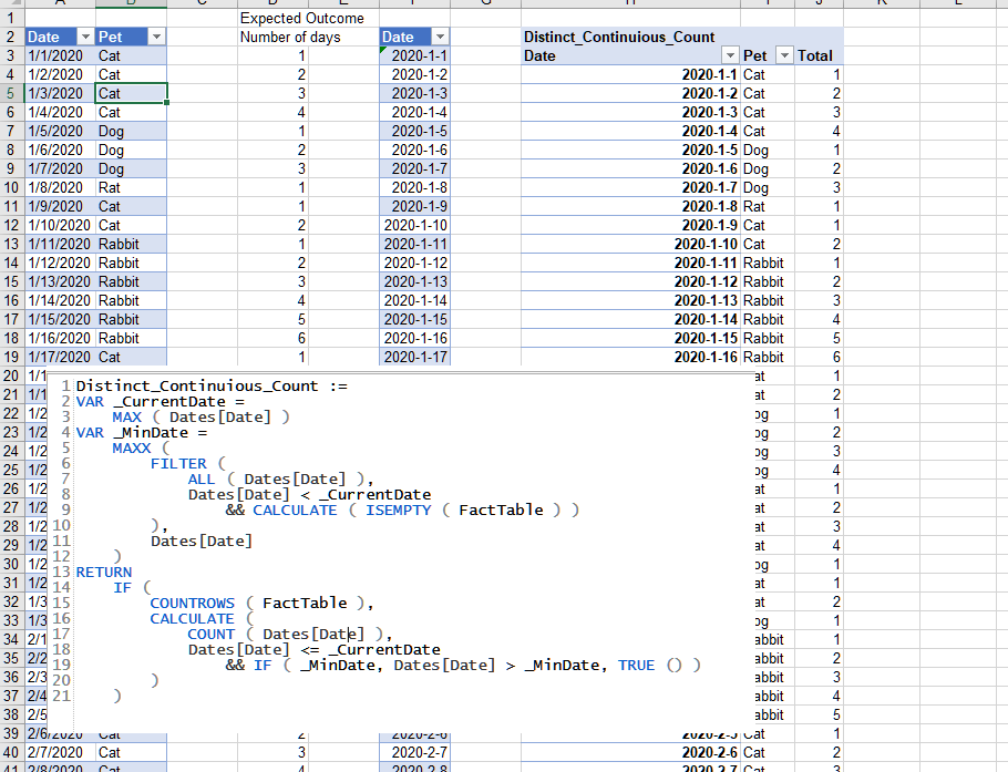 Solved: Re: Counting number of continuos same entries - Microsoft ...