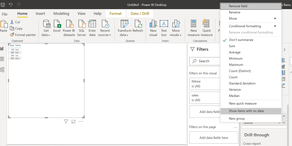 Solved: Missing rows in table visual - Microsoft Fabric Community