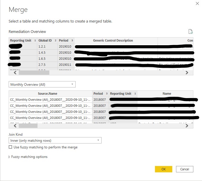Merge Queries returns blank - Microsoft Fabric Community