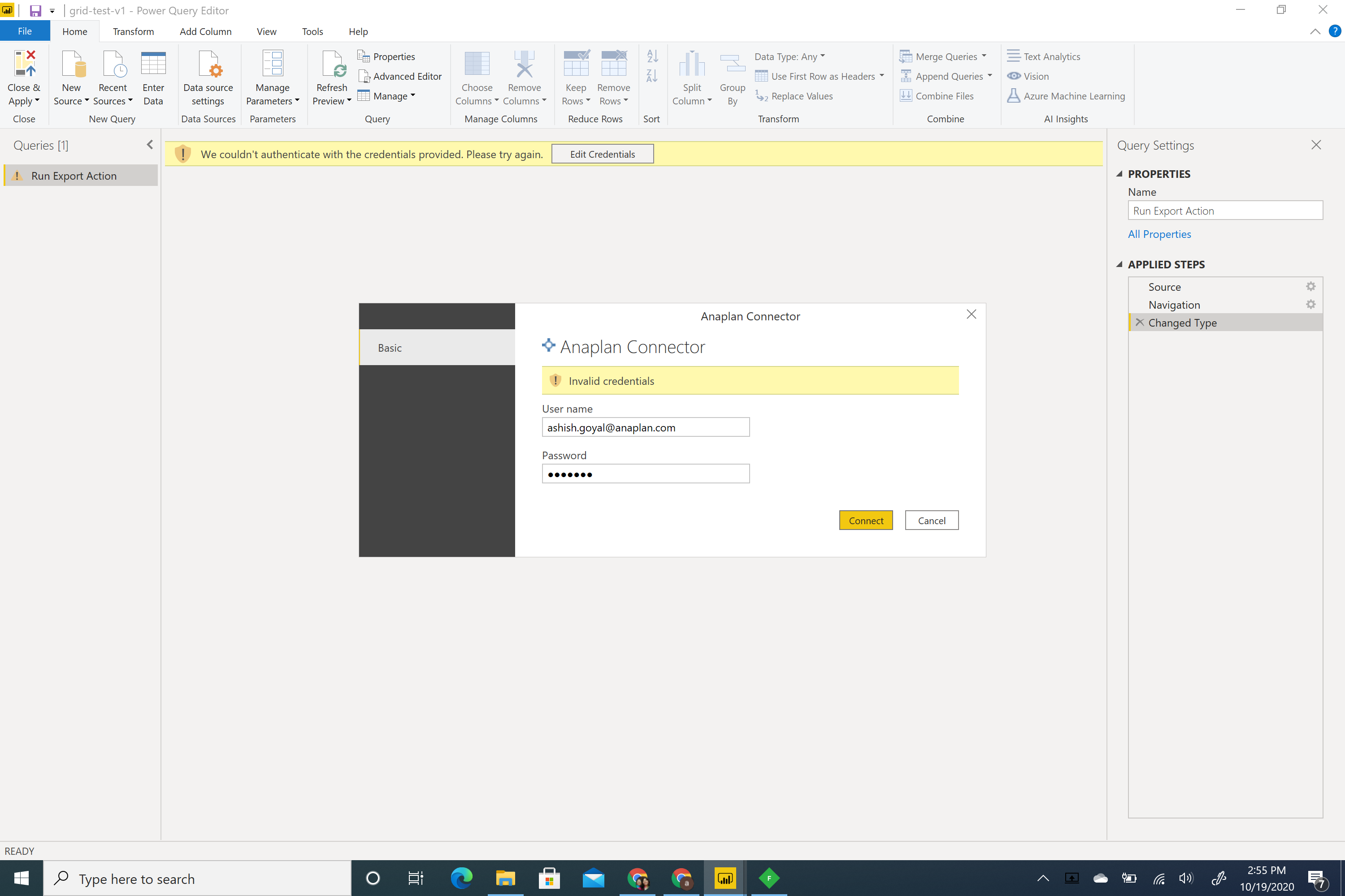 powebi-giving-invalid-credentials-with-anaplan-con-microsoft