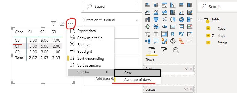 Solved: Matrix visualization - limitations / alternatives - Microsoft ...