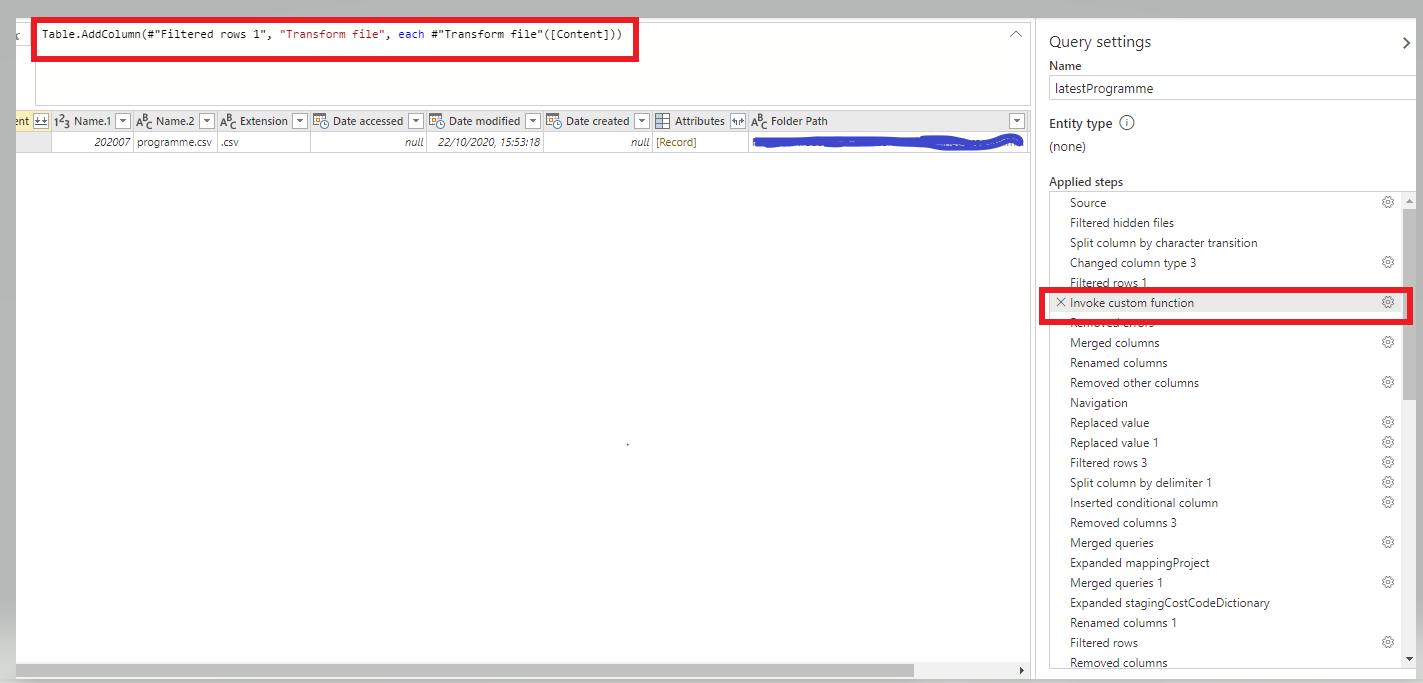 Expression Error The column of the table was not f... - Microsoft ...