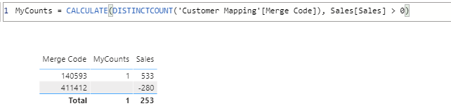 Distinct Count - Microsoft Fabric Community