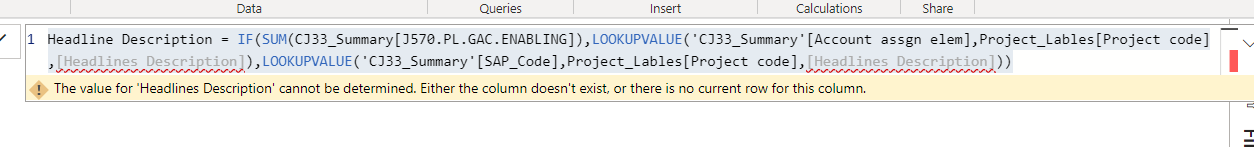 DAX measure Lookup in IF condition - Microsoft Fabric Community