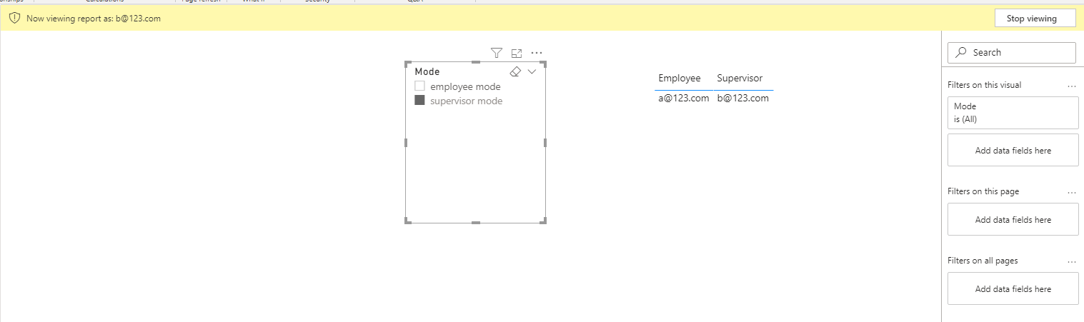 Solved: Supervisor Role Filtering - Microsoft Fabric Community