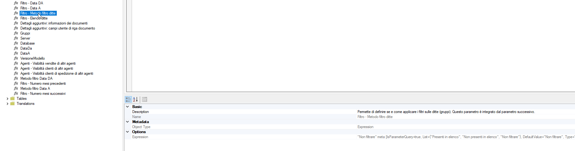 Parameter descriptions disappearing - Microsoft Fabric Community