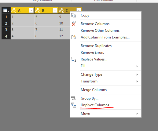 Solved: Union different column same table - Microsoft Fabric Community