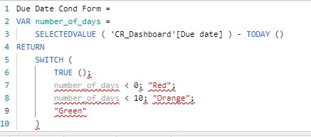 Solved: Help with Date Conditional Formatting (Due Date) - Microsoft ...
