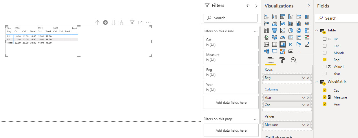 Background colour of the row in a table - Microsoft Fabric Community