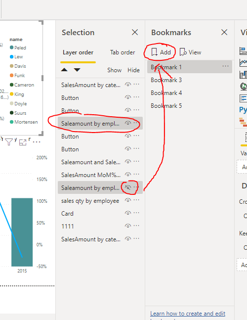 Solved: Tabbed visualization like the one in example. How ...