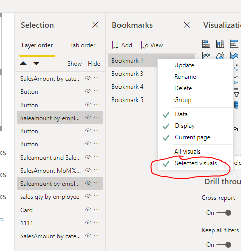 Solved: Tabbed visualization like the one in example. How ...