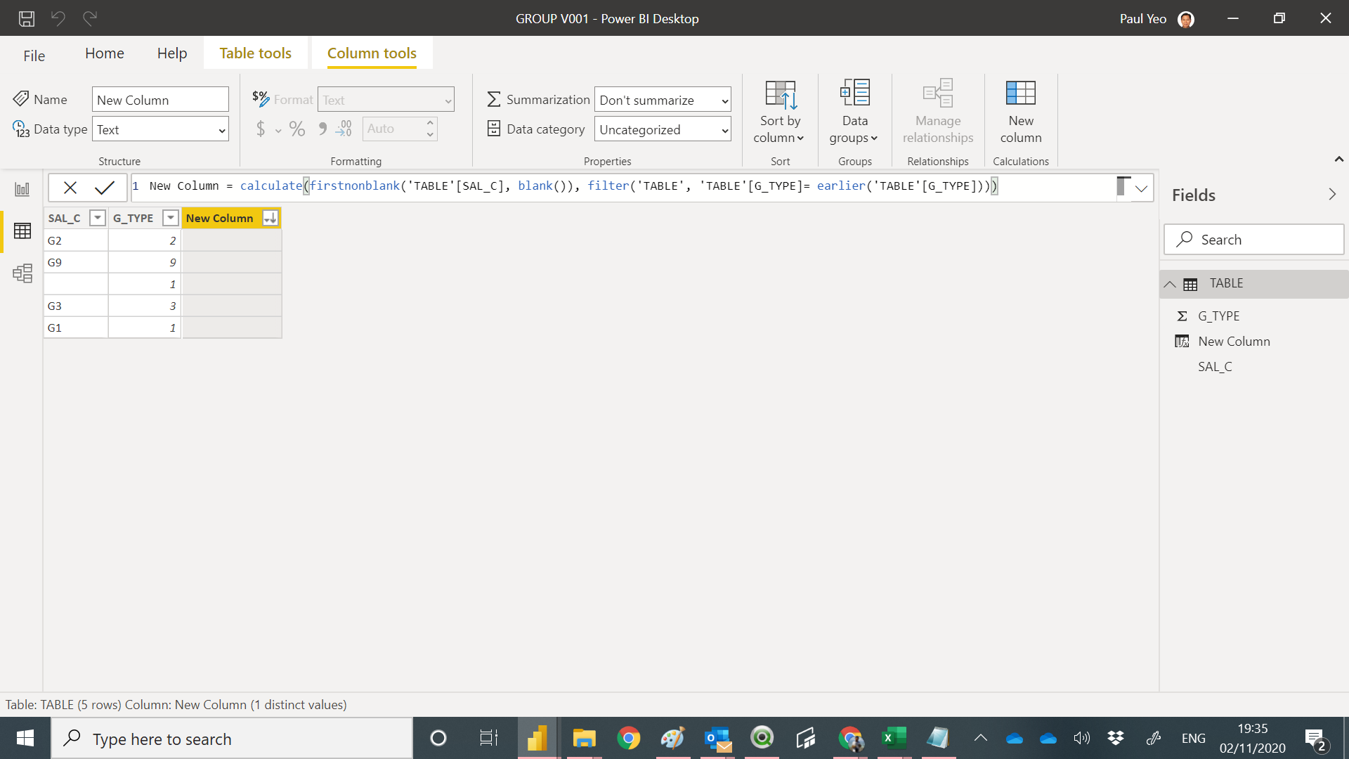 Solved: How to create new GROUP field ? - Microsoft Fabric Community