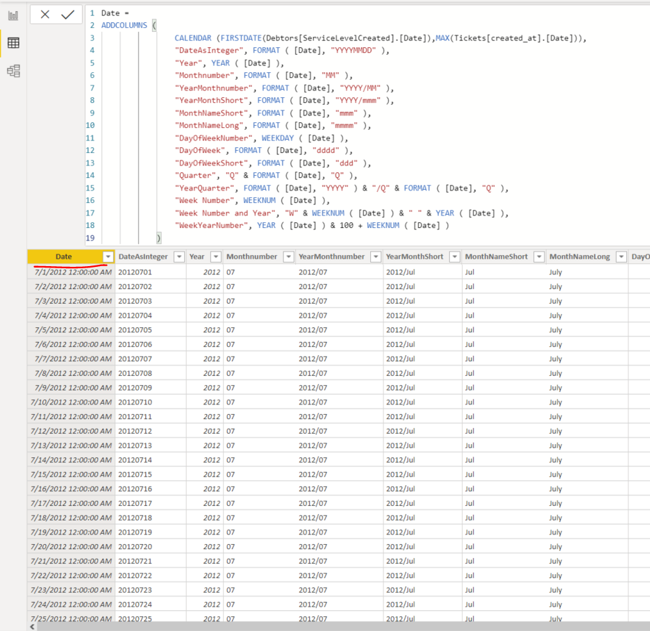 Link Date Table with table 'In between' - Microsoft Fabric Community