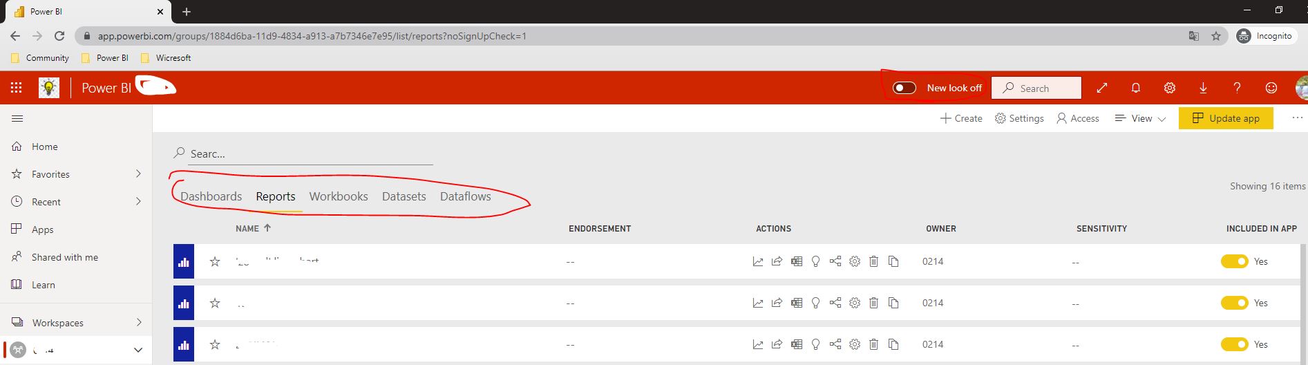 Solved: Re: Power BI new look navigating content - Microsoft Fabric ...