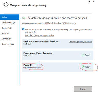 Solved: Gateway is not detected by Power BI service - Microsoft Fabric ...