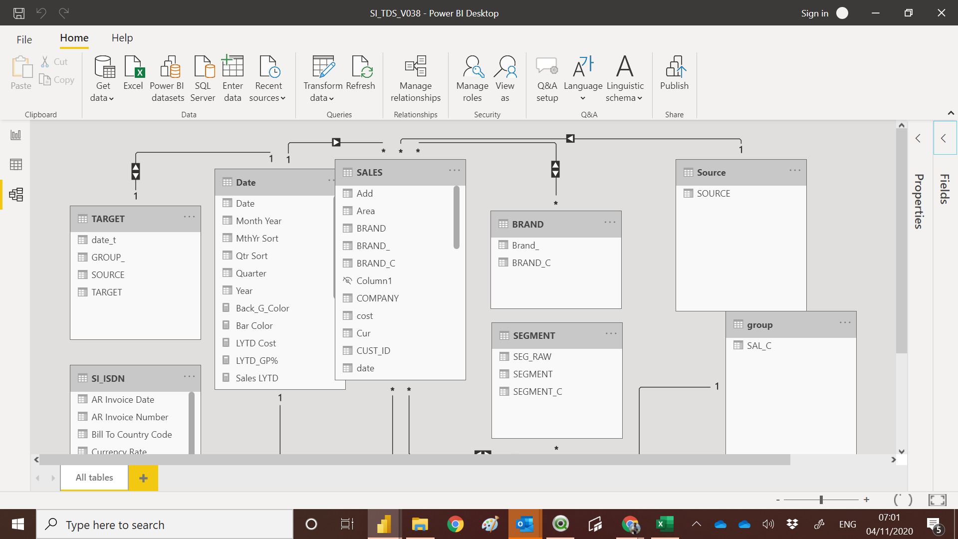 Solved: Data model view it there a way to zoom to 50% ? - Microsoft ...