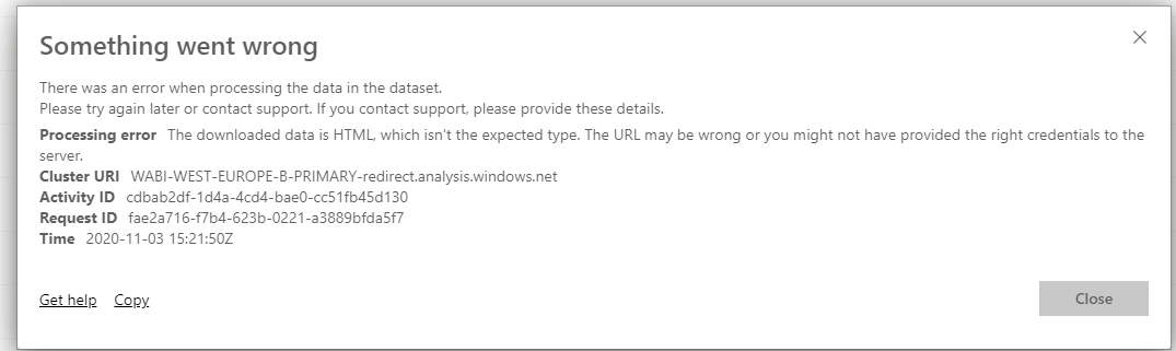 Rest API as source does not work in service - Microsoft Fabric Community