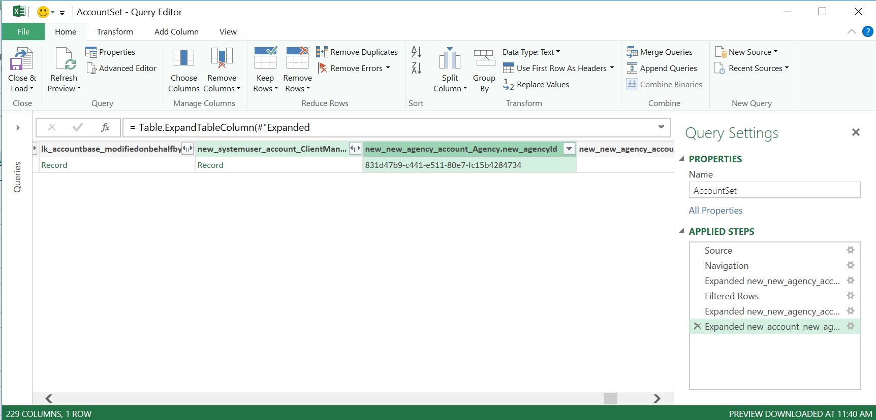 Solved: GUID on Custom Entity missing - Microsoft Fabric Community