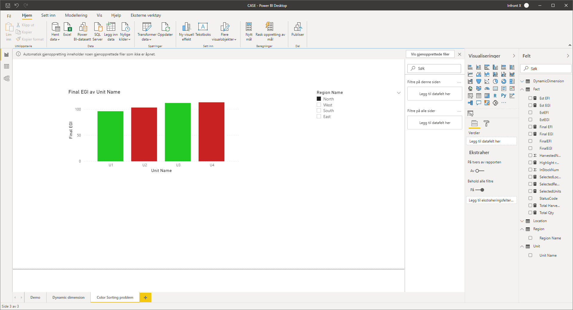 Solved: How to customize sorting a bar chart by two column ...