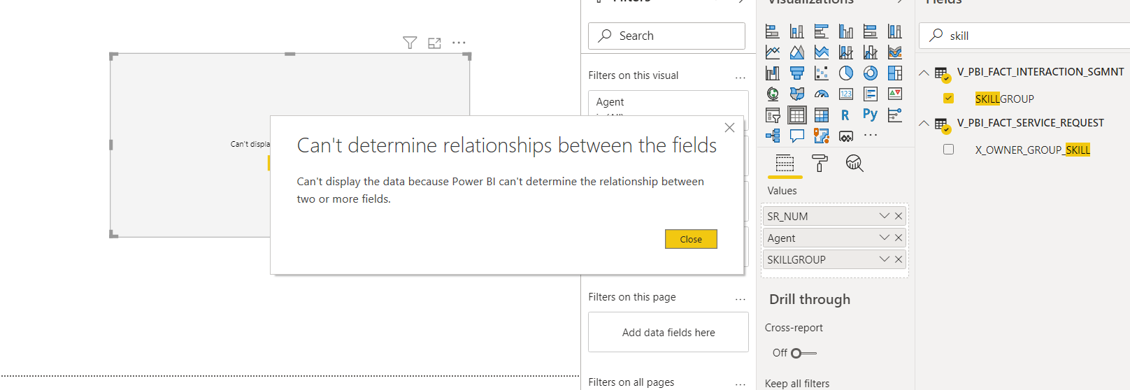 Two table FACT - Microsoft Fabric Community