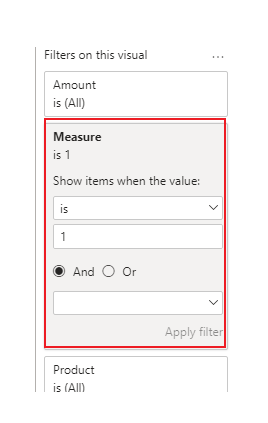 Filter card by a measure - Microsoft Fabric Community