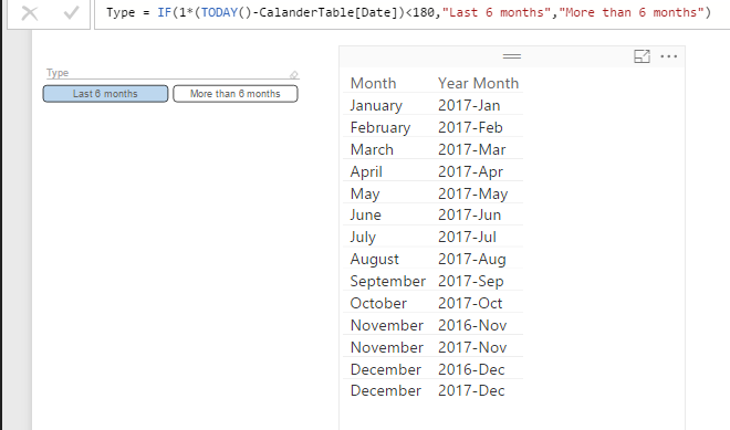 Need to show only last 6 months of data in Visuals - Microsoft Fabric ...