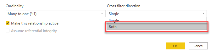 Issue with bridging table - Microsoft Fabric Community