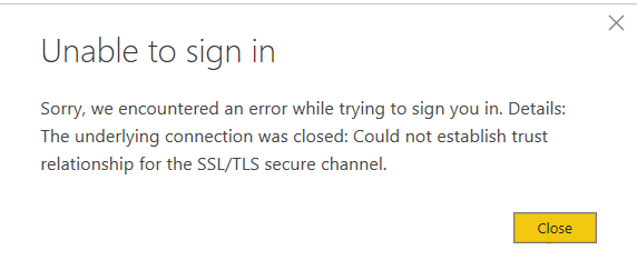 Solved: Not able to login into power Bi Desktop - Microsoft Fabric ...