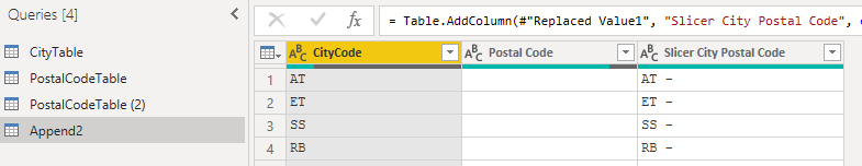 Combining two columns in a slicer - Microsoft Fabric Community