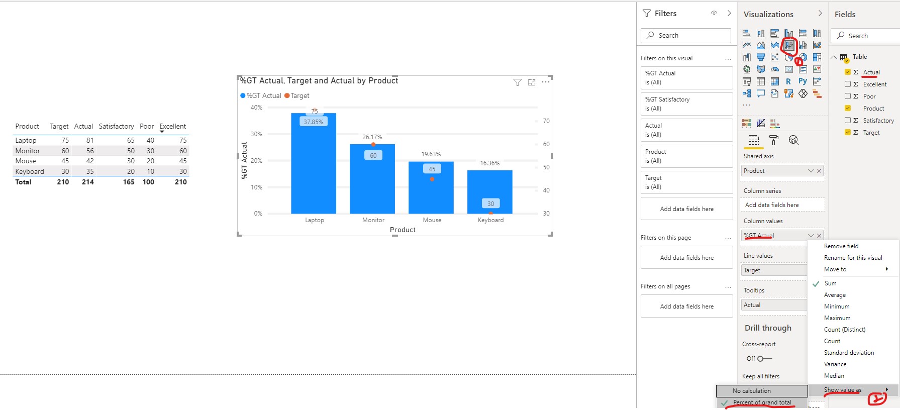 Solved: 2 charts in one column of a table - Microsoft Fabric Community
