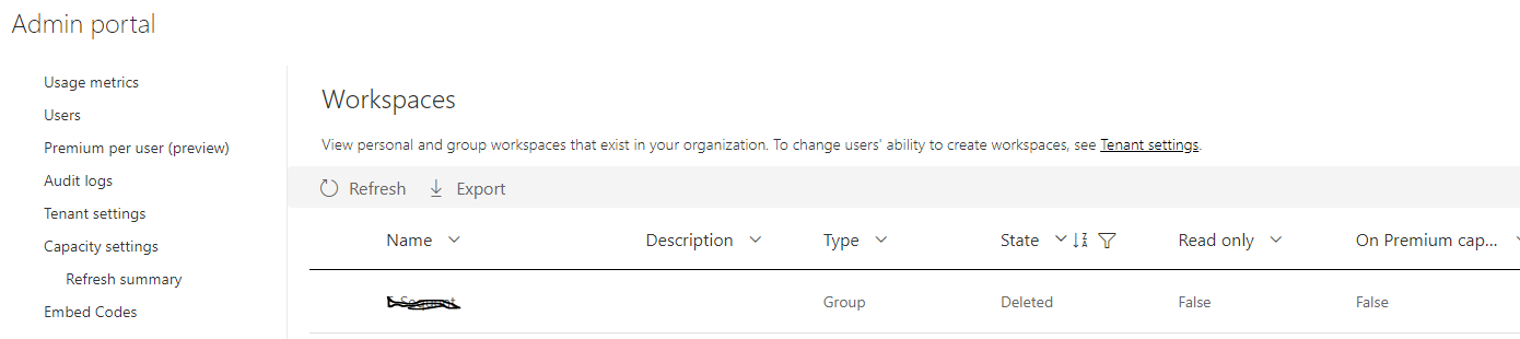 Solved: How to store a workspace when is not a Preview - Microsoft ...