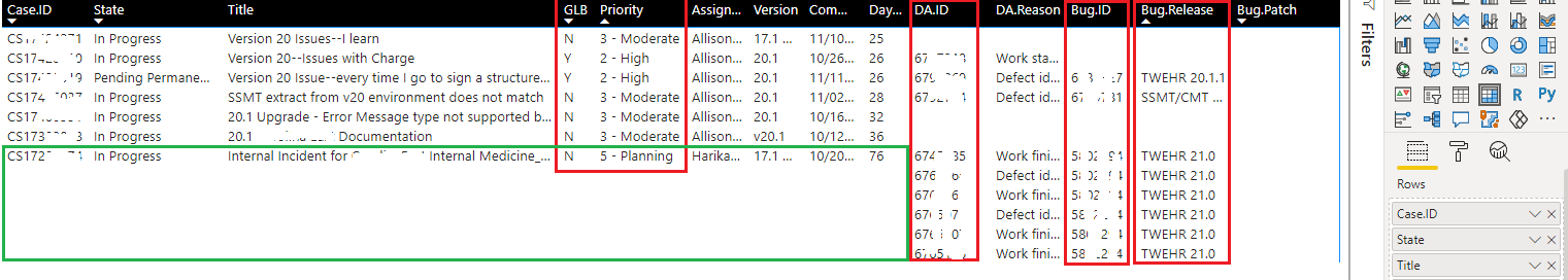 Conditional formatting on tables vs matrix - Microsoft Fabric Community