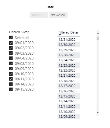 Solved: Filter a Slicer based on another Slicer (by placin ...