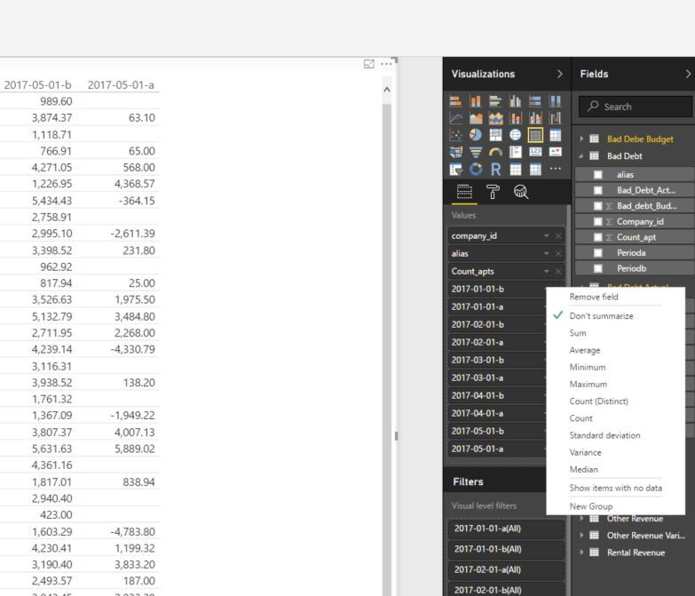 Matrix Conditional Formatting - Microsoft Fabric Community