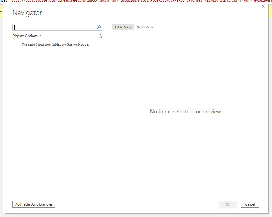 Problem with Google data sources connection - Microsoft Fabric Community