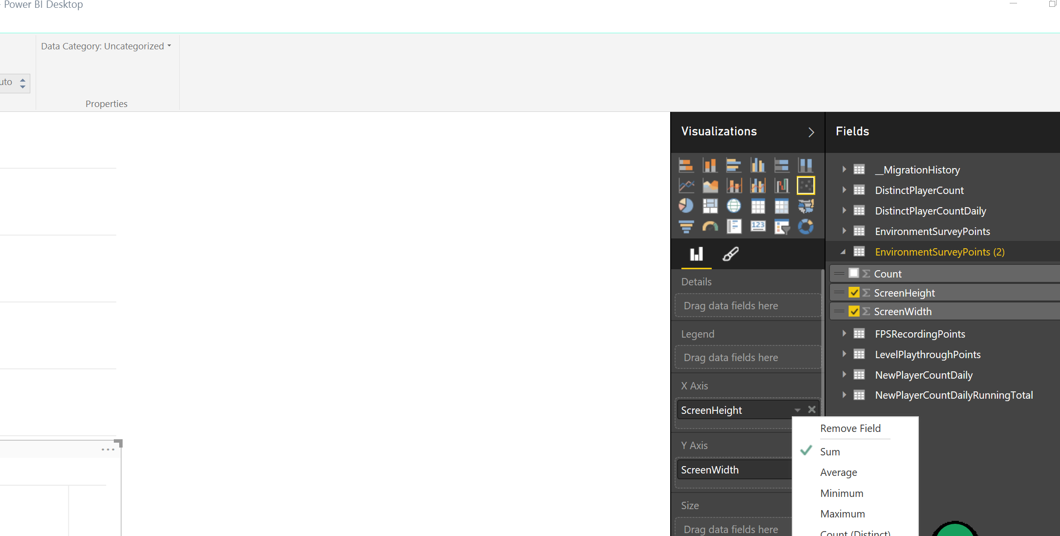 Solved: "Do not summarize" missing - Microsoft Fabric Community