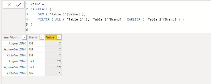 Solved: Sum value based on another column - Microsoft Fabric Community