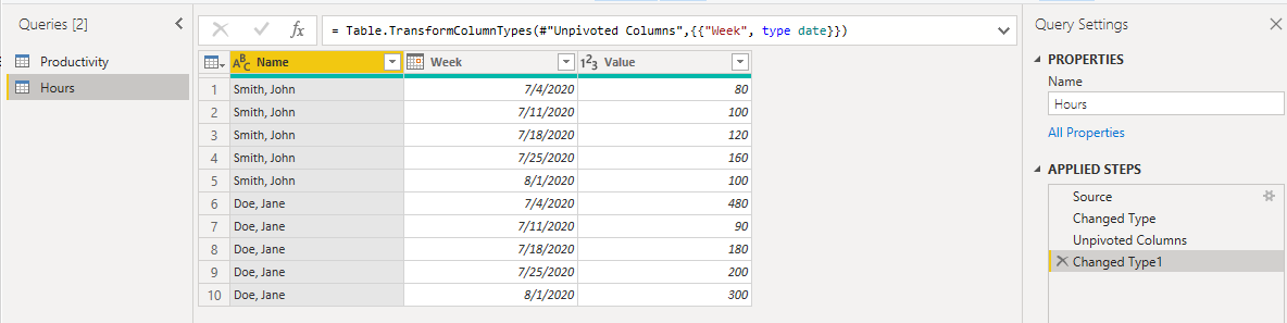 Solved: Divide column values every week - Microsoft Fabric Community