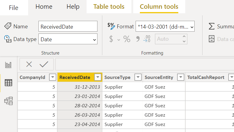 Solved: Not able to change date format - Microsoft Fabric Community